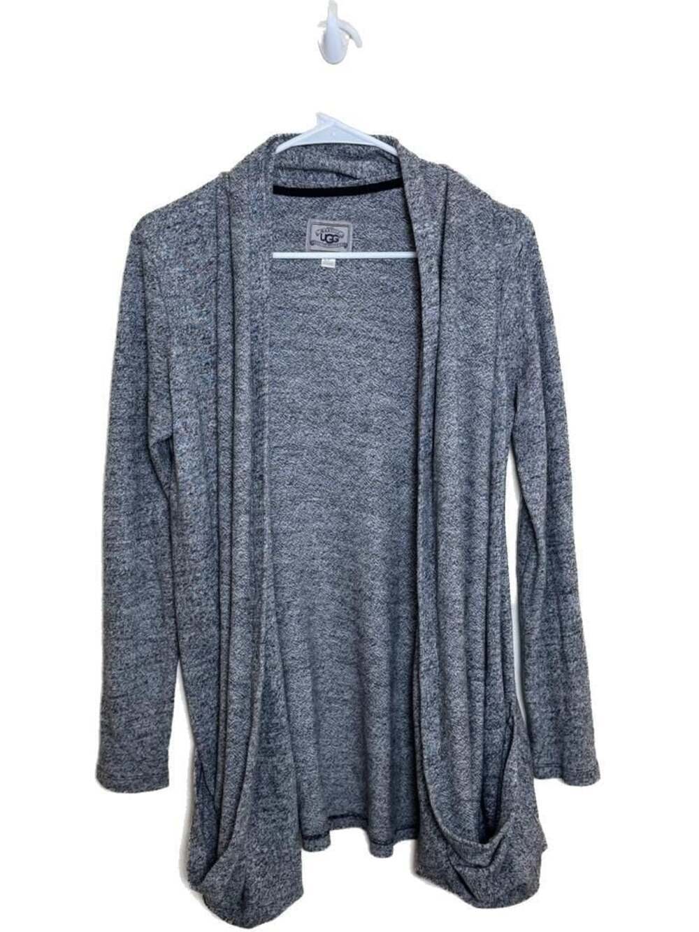 UGG Cardigan Heather Gray‎ Marbled Small